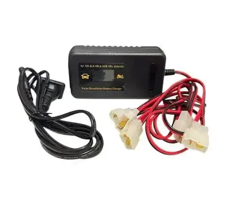Battery Charger For Kontiki 12V Five Battery Bank 45Ah Safe Fast Charging For Extended Battery Life And Reliability