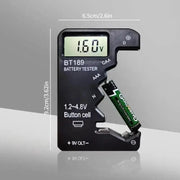 Battery Tester (Button Cell, AA, AAA, C, D, 9V, 14500, 16340) – view 5