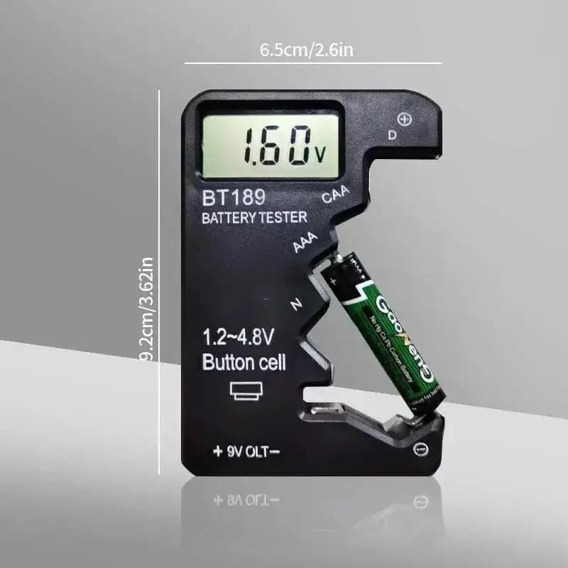 Battery Tester (Button Cell, AA, AAA, C, D, 9V, 14500, 16340) – view 5
