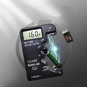 Battery Tester (Button Cell, AA, AAA, C, D, 9V, 14500, 16340) – view 6