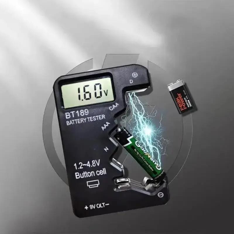 Battery Tester (Button Cell, AA, AAA, C, D, 9V, 14500, 16340) – view 6