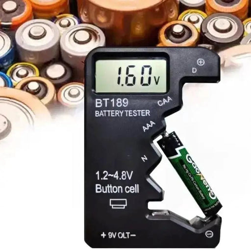 Battery Tester (Button Cell, AA, AAA, C, D, 9V, 14500, 16340) – view 2
