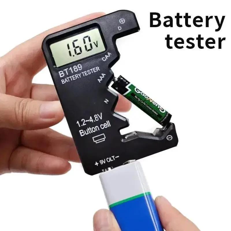 Battery Tester (Button Cell, AA, AAA, C, D, 9V, 14500, 16340) – view 3