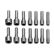 14Pcs 1/4 Inch Hex Shank Power Nut Driver Drill Bit Set Socket Wrench – view 1