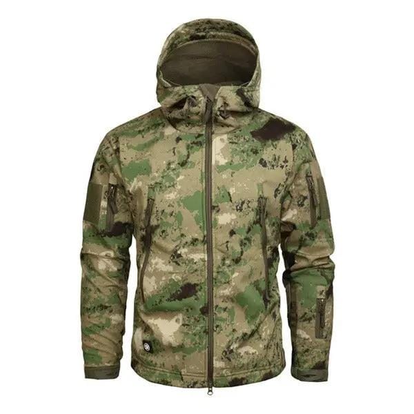 Mead's Supply & Equipment Outfitters limited Digital Camo Waterproof Mountaineering Jacket Windproof Breathable Unisex Digital Camo Waterproof Mountaineering Jacket