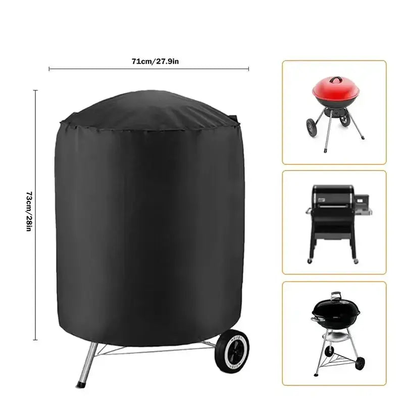 Habicare SS BBQ Grill Cover – Heavy-Duty BBQ Grill Cover – Heavy-Duty