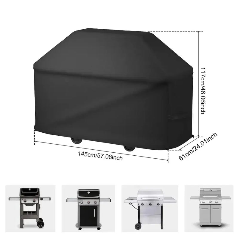 Habicare SS BBQ Grill Cover – Heavy-Duty BBQ Grill Cover – Heavy-Duty