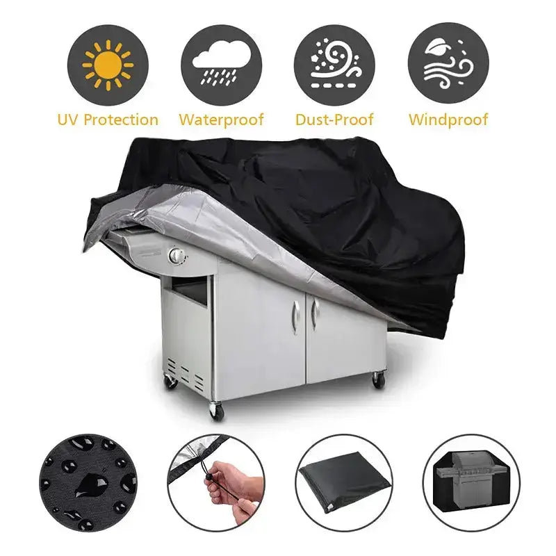 Habicare SS BBQ Grill Cover – Heavy Duty (different sizes available) BBQ Grill Cover – Heavy Duty (different sizes available)