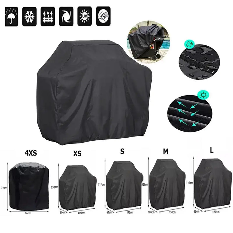 Habicare SS BBQ Grill Cover – Heavy Duty (different sizes available) BBQ Grill Cover – Heavy Duty (different sizes available)