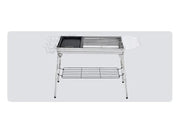 Foldable Stainless Steel BBQ Stove Grill Combo 2 – view 11