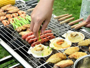 Foldable Stainless Steel BBQ Stove Grill Combo 2 – view 3