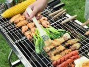 Foldable Stainless Steel BBQ Stove Grill Combo 1 – view 5