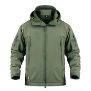 Mead's Supply & Equipment Outfitters limited Men's Outdoor Clothing Men's Plus Size Softshell Jacket Camouflage Windproof Outdoor Coat Men's Plus Size Camouflage Softshell Jacket Windproof