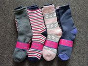 Thick Socks 12 Pairs Women's Thick Thermal Crew Socks, Size 6-10, Random – view 3