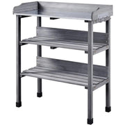 Yaheetech 3-layer Outdoor Potting Bench Gardening Table 3-layer Outdoor Potting Bench Gardening Table
