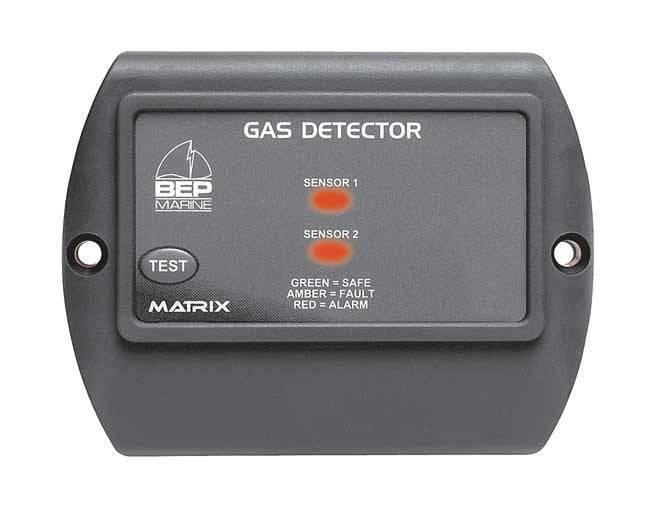 BEP Gas Detector 600GD LPG and Petrol Dual Sensor Control Panel Mount for Harsh Environments Alarms