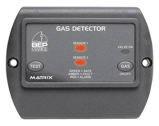 BEP Gas Detector 600GDL Compact Rugged Valve Control Dual Sensor LPG Petrol for Marine Industrial Safety