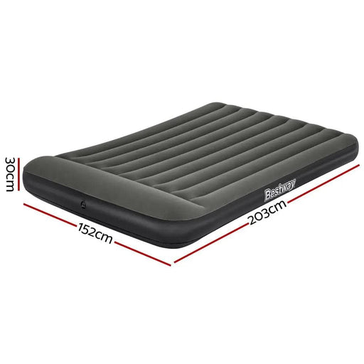 Bestway Air Mattress Queen Inflatable Bed 30cm Airbed Grey – view 2