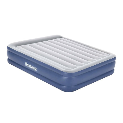 Bestway Air Mattress Queen Inflatable Bed 46cm Airbed Blue – view 1