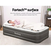 Bestway Air Mattress Single Inflatable Bed 46cm Airbed Grey – view 6