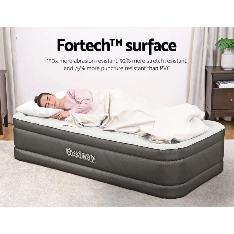 Bestway Air Mattress Single Inflatable Bed 46cm Airbed Grey – view 6