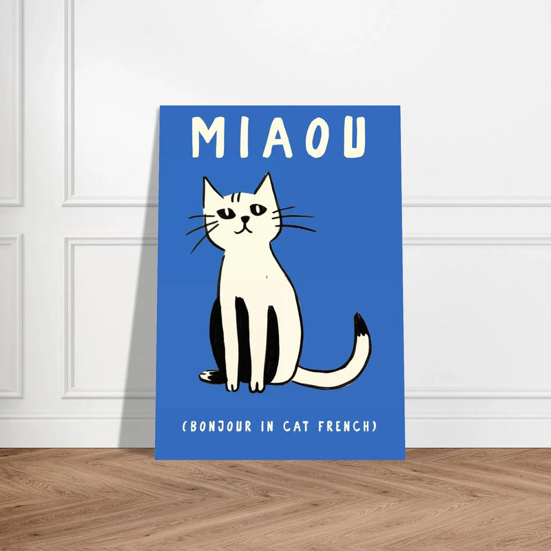 Blank Wall Print Shop Print Material Miaou Miaou