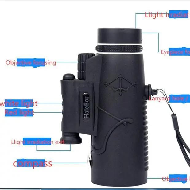 Night Vision Monocular Telescope 50X Outdoor for Hunting – view 8