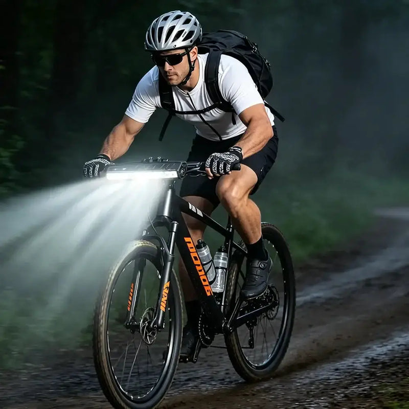 Habicare 10000-Lumen Bicycle Front Light (Rechargeable) 10000-Lumen Bicycle Front Light (Rechargeable)