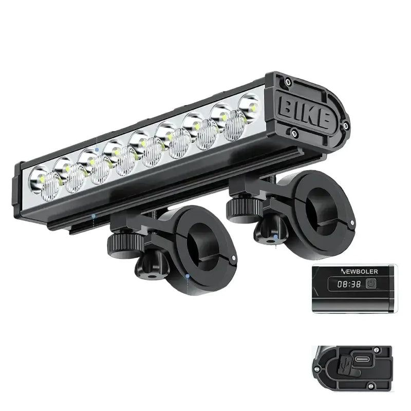 Habicare 10000-Lumen Bicycle Front Light (Rechargeable) 10000-Lumen Bicycle Front Light (Rechargeable)