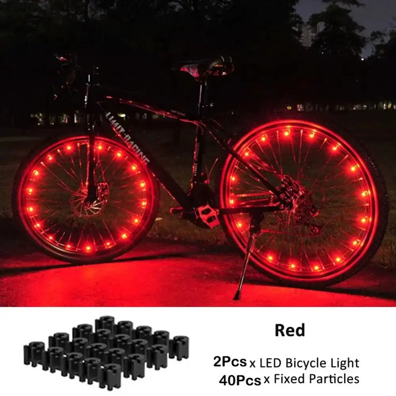 Habicare Bicycle Wheel Spoke & Valve Lights Bicycle Wheel Spoke & Valve Lights