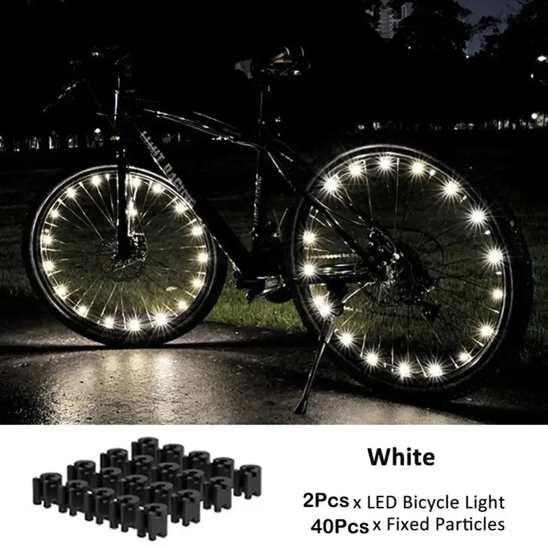 Habicare Bicycle Wheel Spoke & Valve Lights Bicycle Wheel Spoke & Valve Lights
