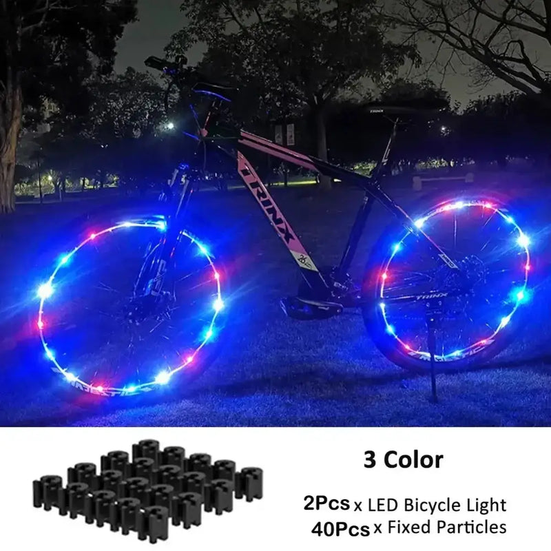 Habicare Bicycle Wheel Spoke & Valve Lights Bicycle Wheel Spoke & Valve Lights
