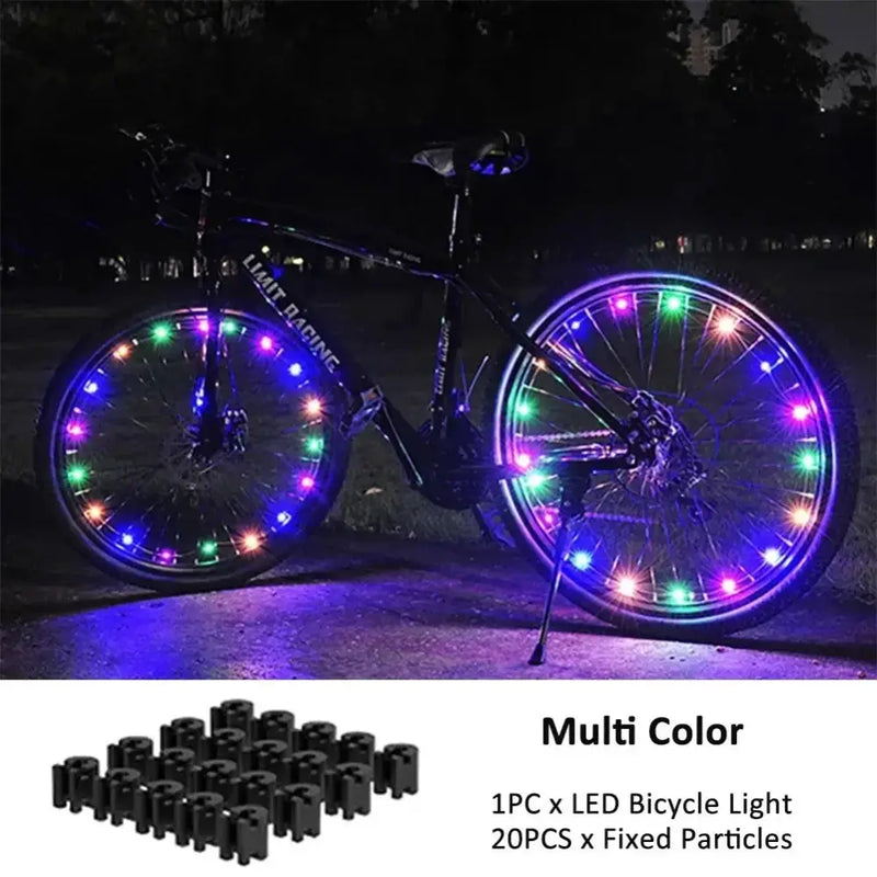Habicare Bicycle Wheel Spoke & Valve Lights Bicycle Wheel Spoke & Valve Lights