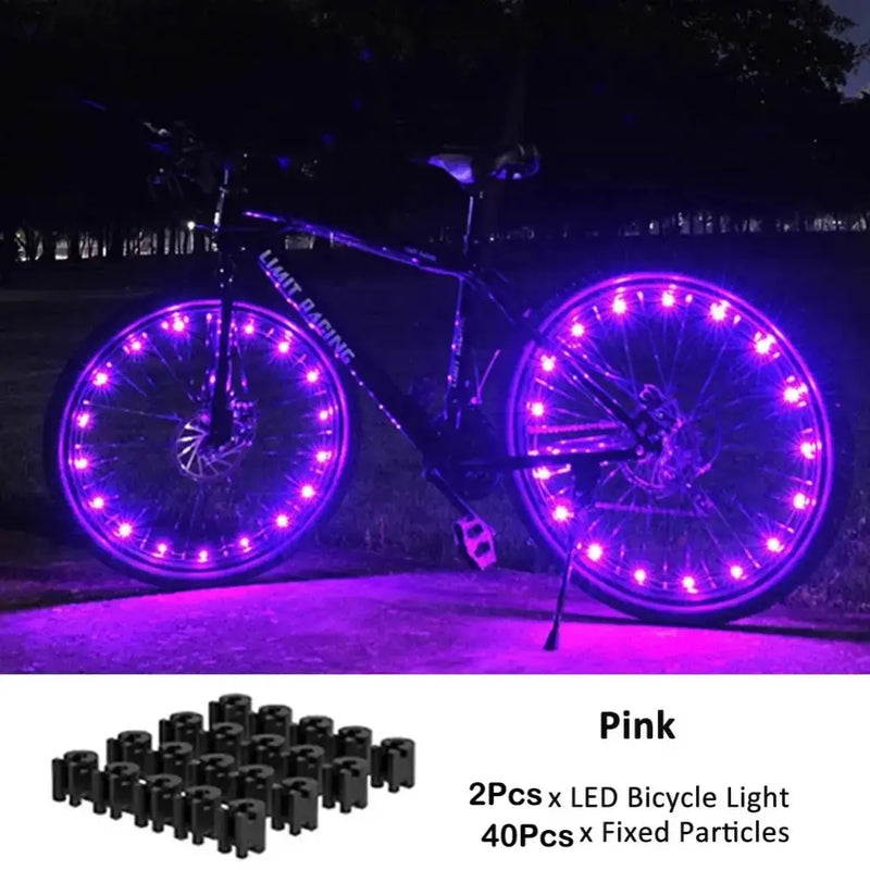 Habicare Bicycle Wheel Spoke & Valve Lights Bicycle Wheel Spoke & Valve Lights