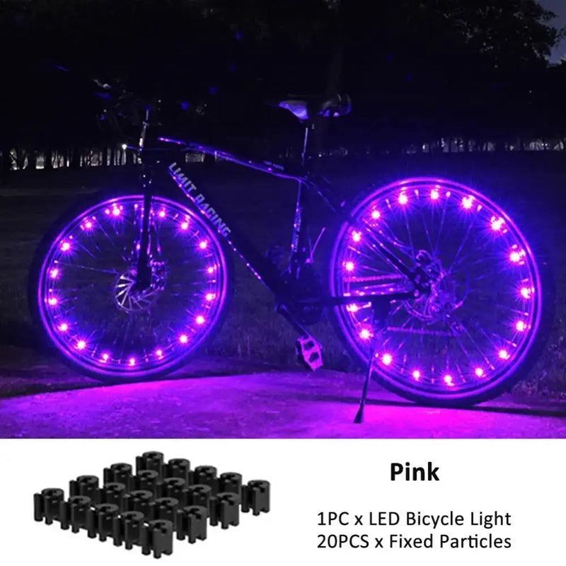 Habicare Bicycle Wheel Spoke & Valve Lights Bicycle Wheel Spoke & Valve Lights