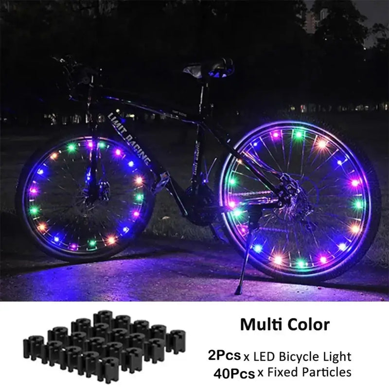 Habicare Bicycle Wheel Spoke & Valve Lights Bicycle Wheel Spoke & Valve Lights
