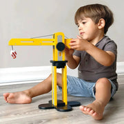 Curious Moonbeam Vehicle Play Big Yellow Crane – Mentari | Construction Toy NZ Big Yellow Crane – Mentari | Construction Toy NZ