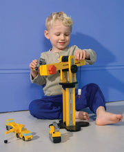 Curious Moonbeam Vehicle Play Big Yellow Crane – Mentari | Construction Toy NZ Big Yellow Crane – Mentari | Construction Toy NZ