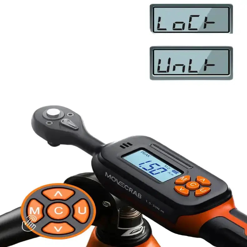 Habicare HBC Bike Digital Torque Wrench Set (1/4″ Drive) (40pcs) Bike Digital Torque Wrench Set (1/4″ Drive) (40pcs)