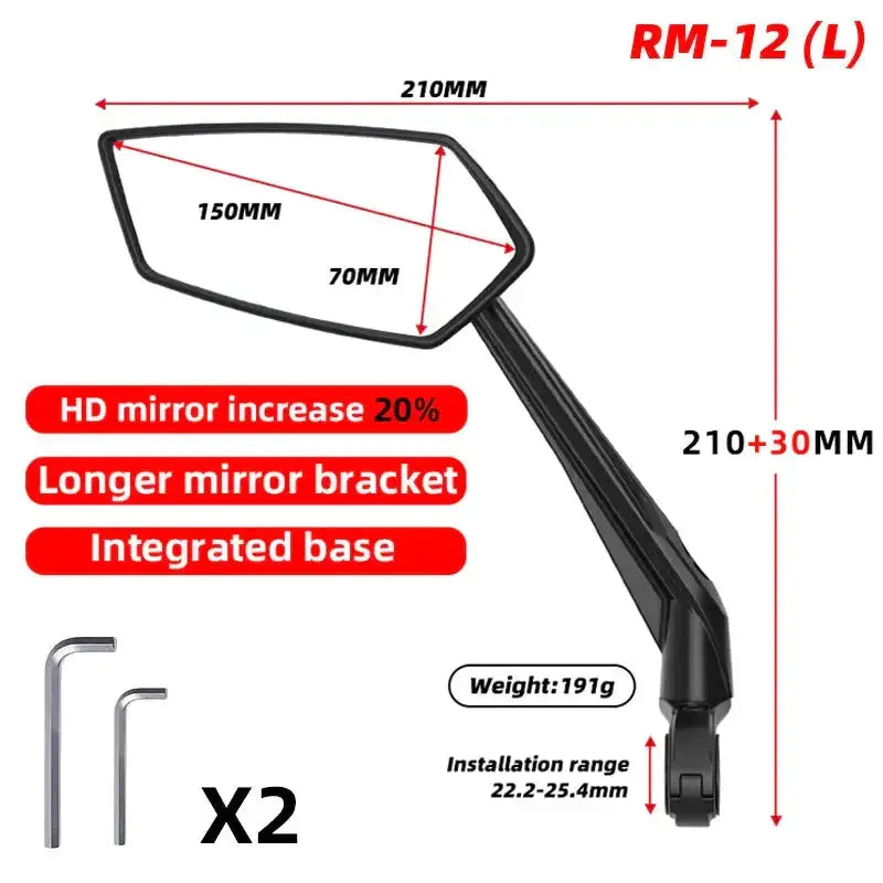 Bike Rear View Mirror 360° Adjustable (different models available) – view 14