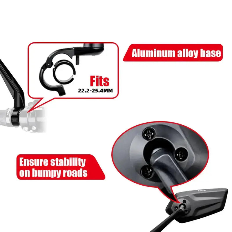 Bike Rear View Mirror 360° Adjustable (different models available) – view 3