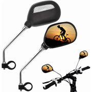 Habicare SS Bike Rearview Mirror 360° Adjustable with Reflector Bike Rearview Mirror 360° Adjustable with Reflector