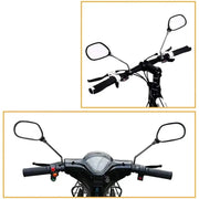 Habicare SS Bike Rearview Mirror 360° Adjustable with Reflector Bike Rearview Mirror 360° Adjustable with Reflector