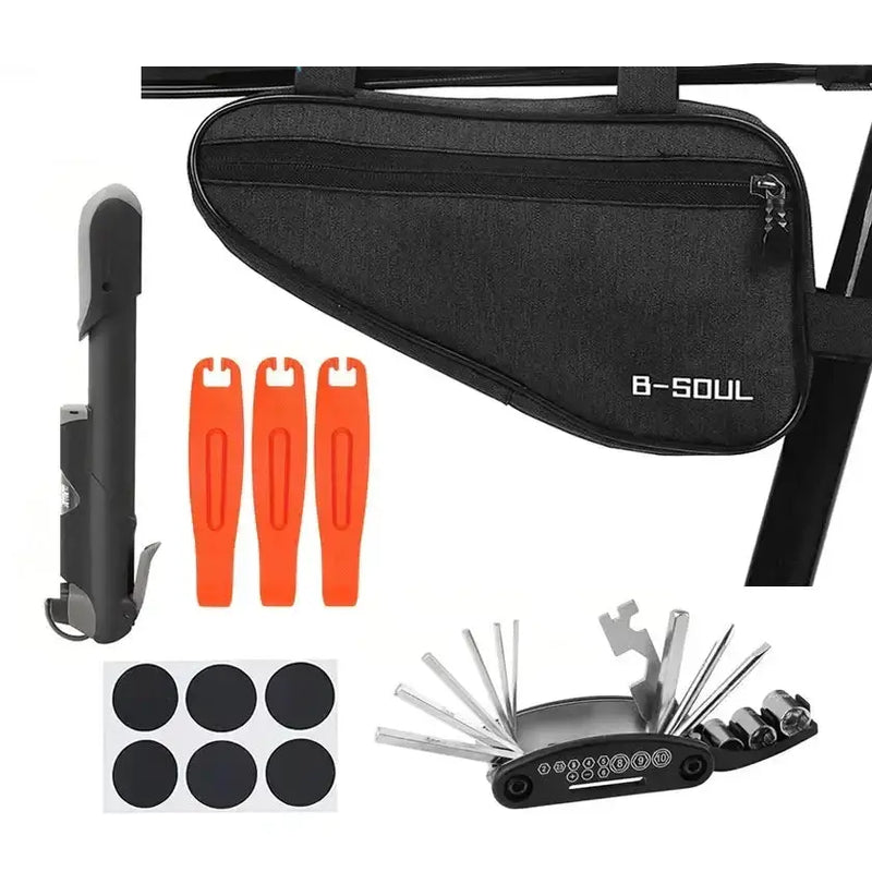 Habicare 16-in-1 Bicycle Repair Kit with Mini Pump 16-in-1 Bicycle Repair Kit with Mini Pump