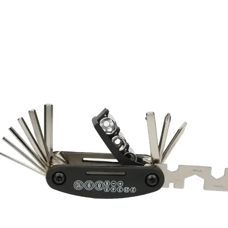 Habicare 16-in-1 Bicycle Repair Kit with Mini Pump 16-in-1 Bicycle Repair Kit with Mini Pump