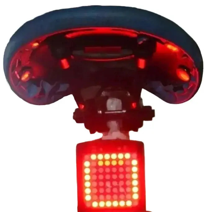 Habicare Wireless Bike Tail Light with Remote Control (USB Rechargeable) Wireless Bike Tail Light with Remote Control (USB Rechargeable)