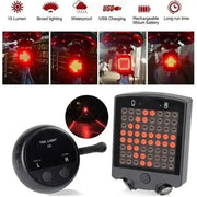 Habicare Wireless Bike Tail Light with Remote Control (USB Rechargeable) Wireless Bike Tail Light with Remote Control (USB Rechargeable)