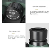 Habicare SS Binoculars – Waterproof & Fog proof (8x42 / 10x42) Binoculars – Waterproof & Fog proof (8x42 / 10x42)