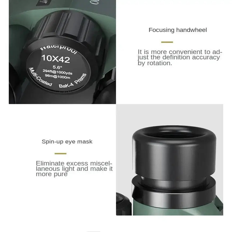 Habicare SS Binoculars – Waterproof & Fog proof (8x42 / 10x42) Binoculars – Waterproof & Fog proof (8x42 / 10x42)