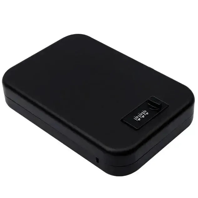 Habicare SS Biometric Safe Box – Mini Fingerprint & Password Vault Biometric Safe Box – Mini Fingerprint & Password Vault